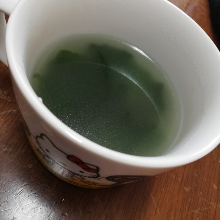 ワカメ中華スープ